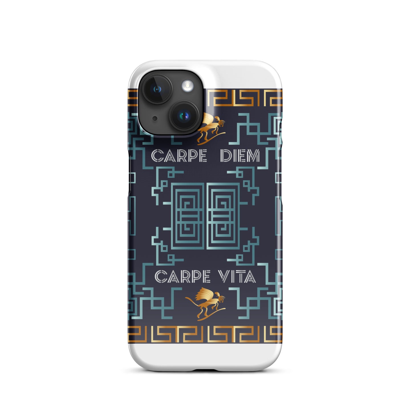 Snap case for iPhone® Kukloso Kuklos 'Carpe Diem' No 4383 - Free Shipping