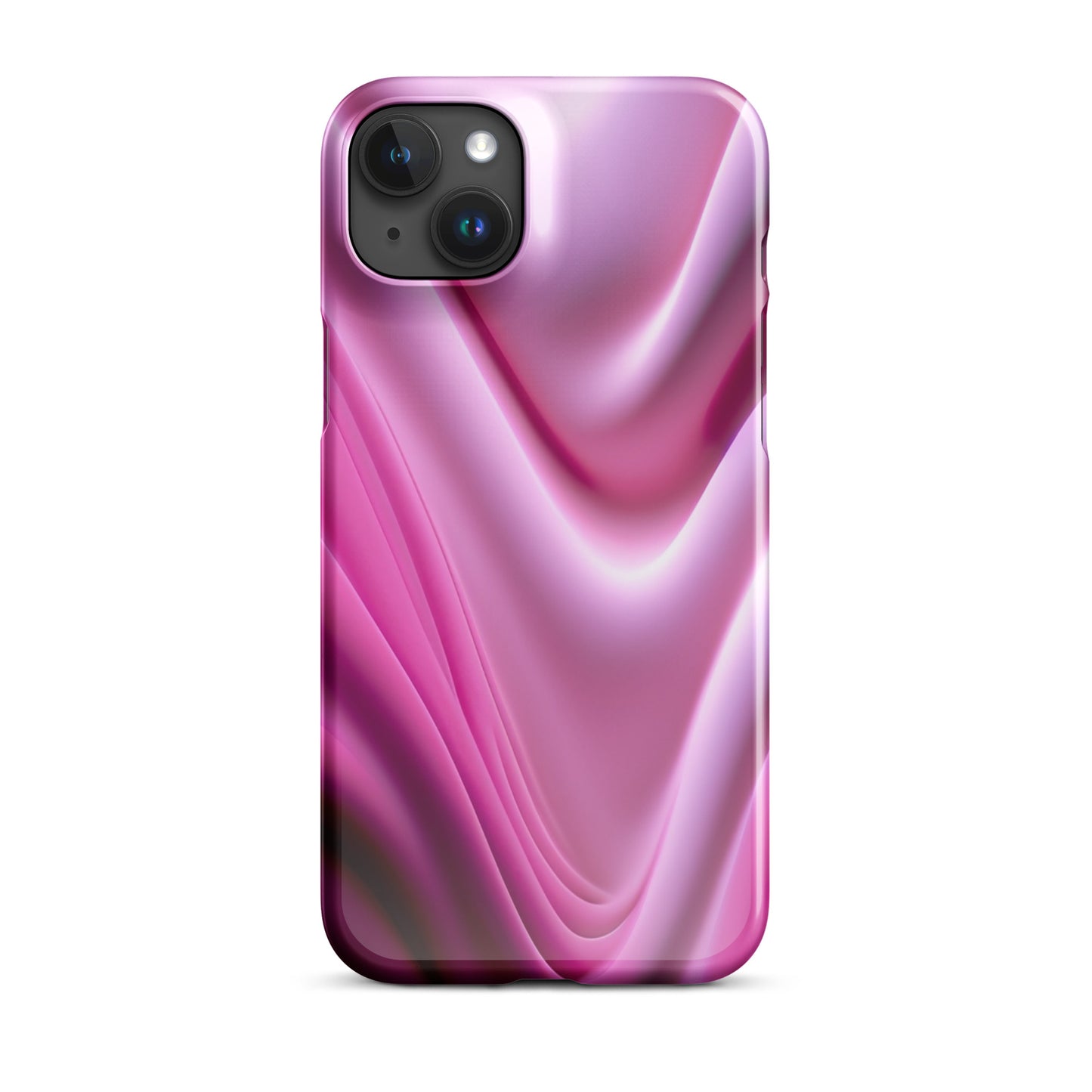 Snap case for iPhone® Kukloso Color Waves Pink No 19 - Free Shipping
