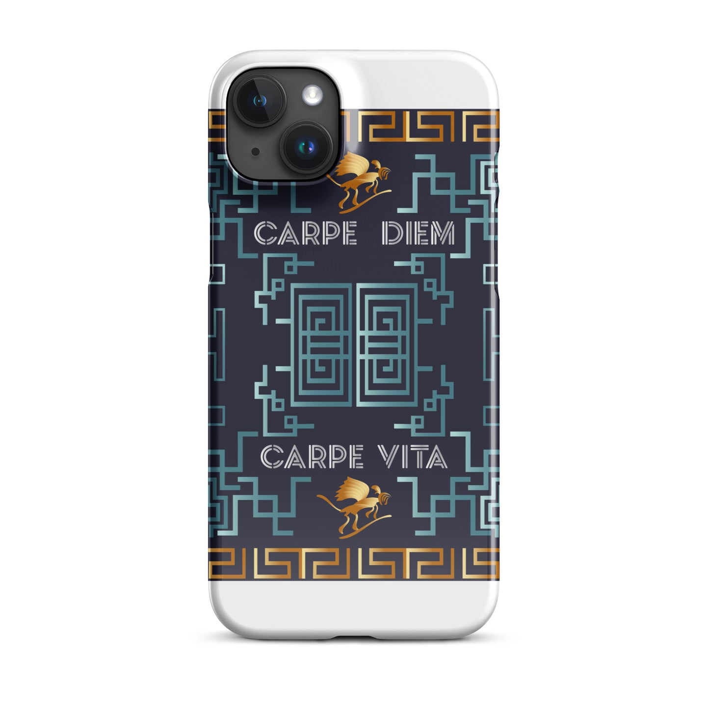 Snap case for iPhone® Kukloso Kuklos 'Carpe Diem' No 4383 - Free Shipping