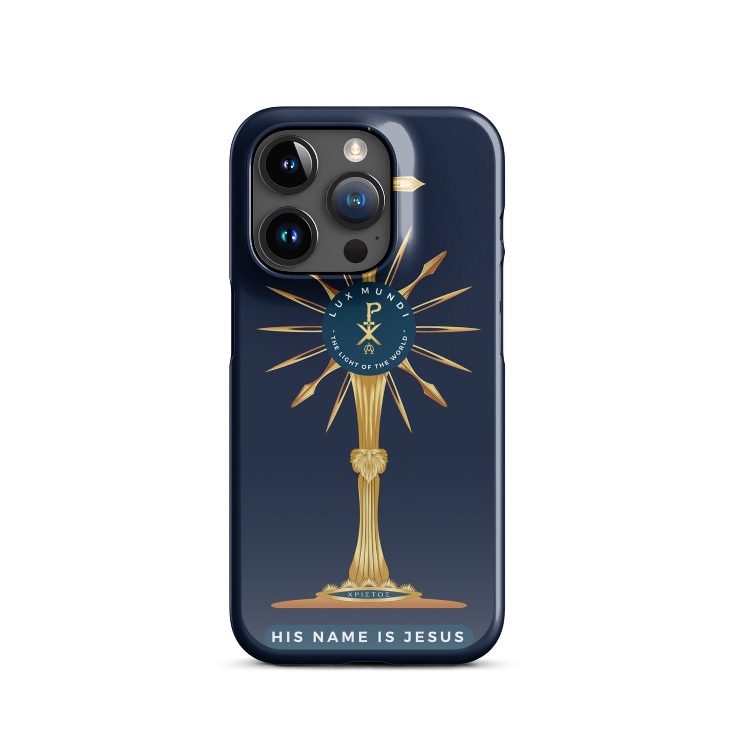 Snap case for iPhone® Kukloso LUX MUNDI 'Light of the World' - Free Shipping