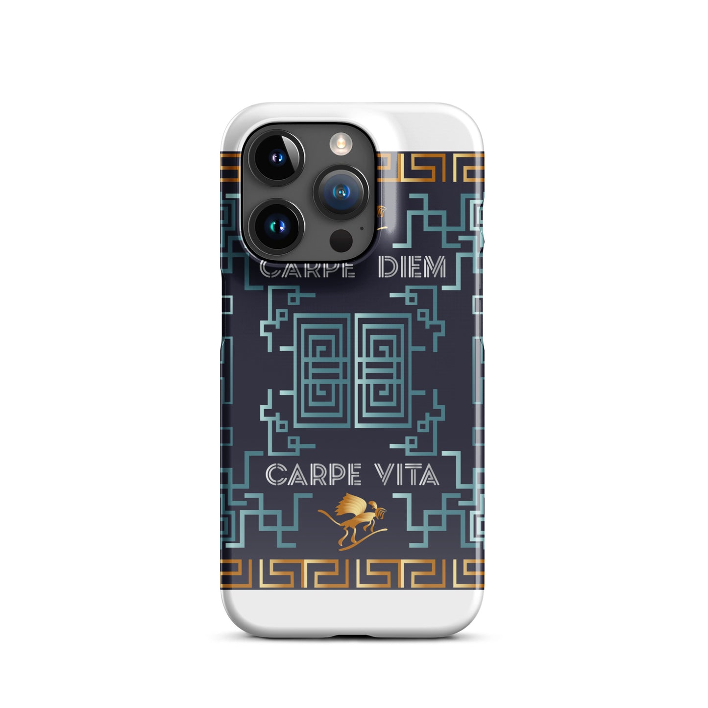 Snap case for iPhone® Kukloso Kuklos 'Carpe Diem' No 4383 - Free Shipping