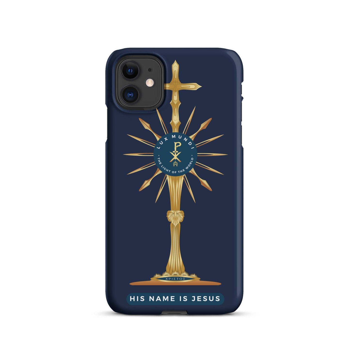 Snap case for iPhone® Kukloso LUX MUNDI 'Light of the World' - Free Shipping