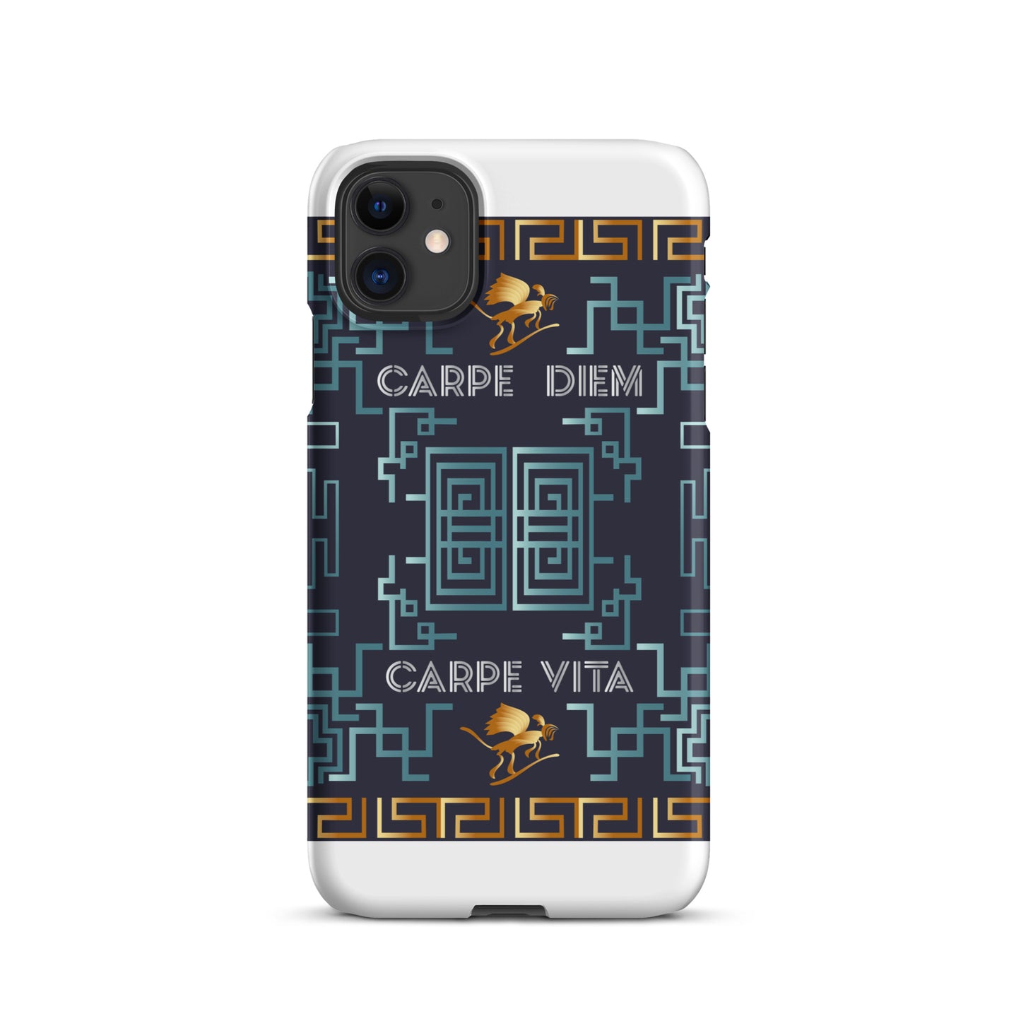 Snap case for iPhone® Kukloso Kuklos 'Carpe Diem' No 4383 - Free Shipping