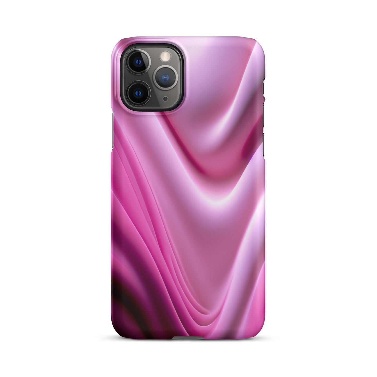 Snap case for iPhone® Kukloso Color Waves Pink No 19 - Free Shipping