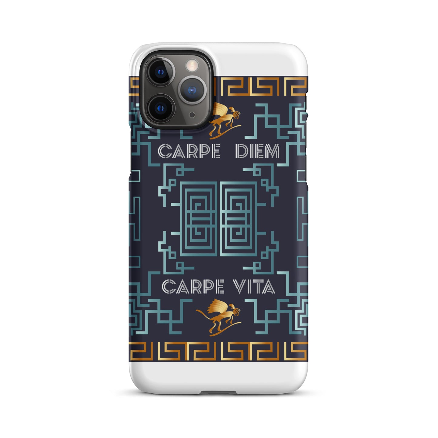 Snap case for iPhone® Kukloso Kuklos 'Carpe Diem' No 4383 - Free Shipping