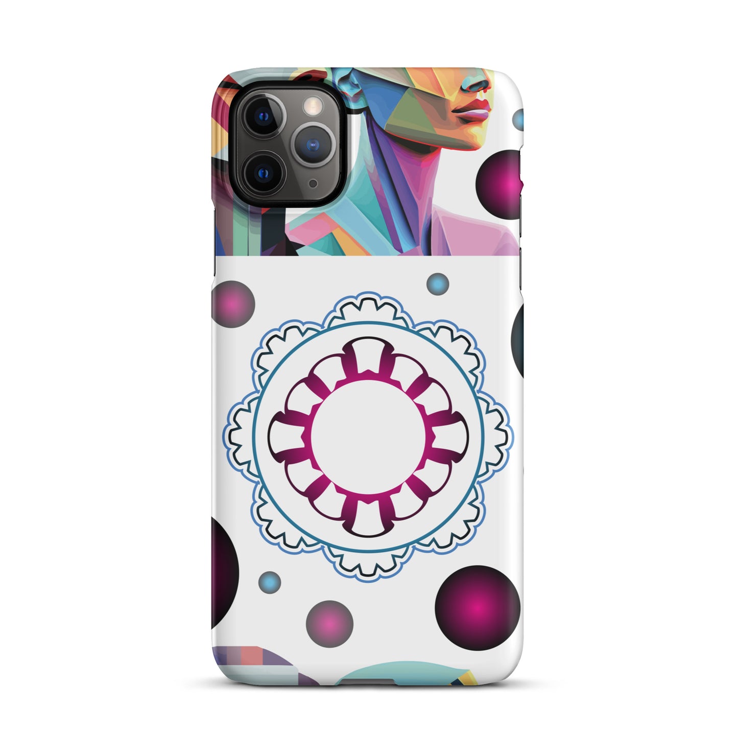 Snap case for iPhone® Kukloso Cubist Couple No 1 - Free Shipping