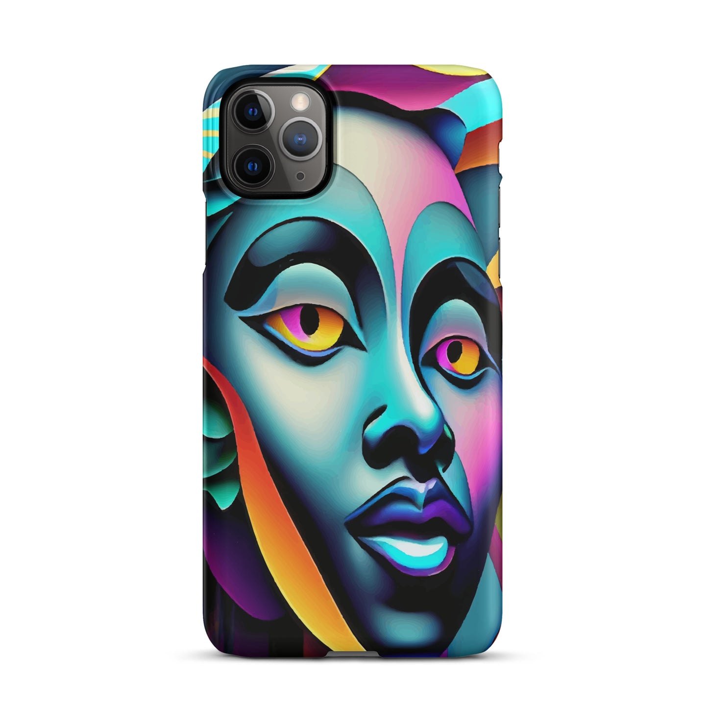 Snap case for iPhone® Kukloso Cubist Faces No 2 - Free Shipping