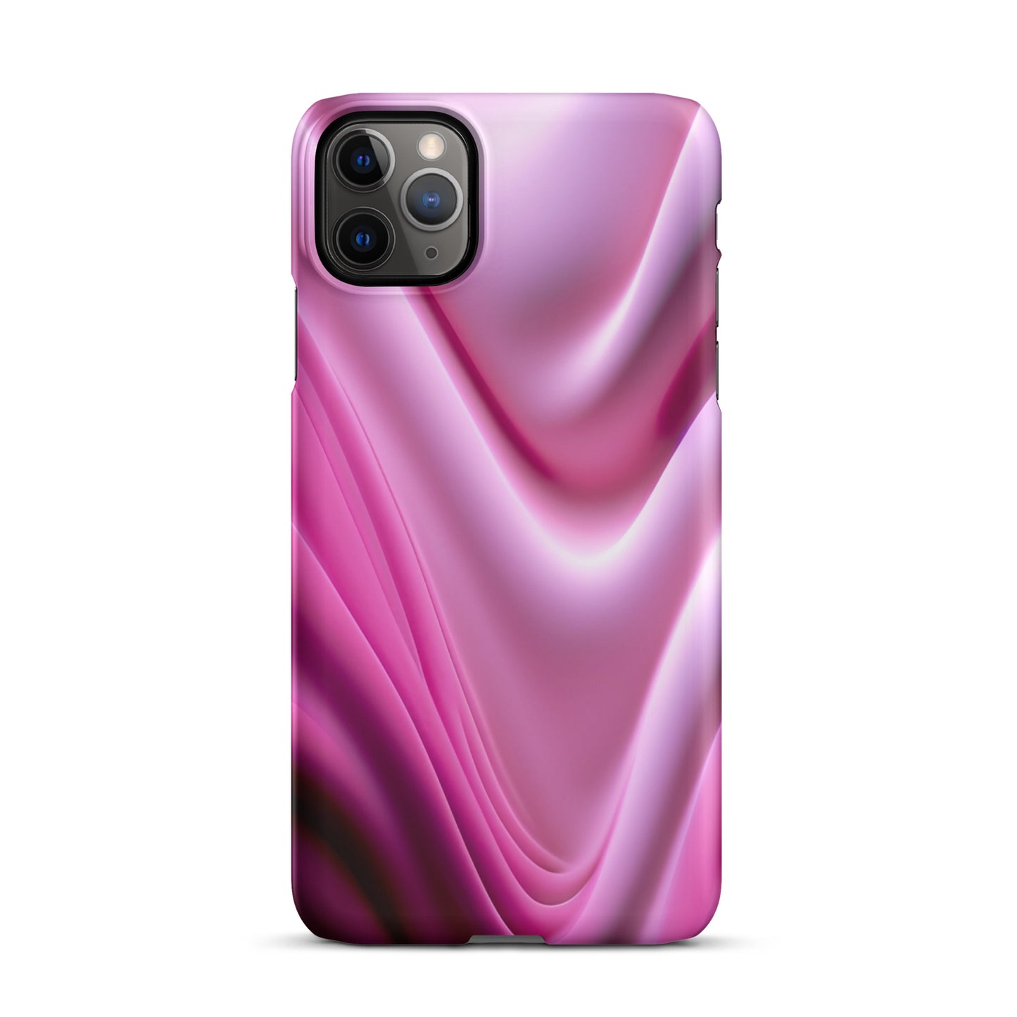 Snap case for iPhone® Kukloso Color Waves Pink No 19 - Free Shipping