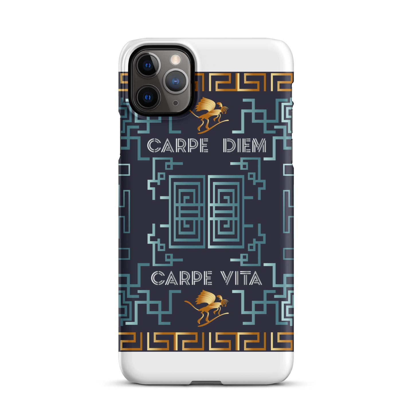 Snap case for iPhone® Kukloso Kuklos 'Carpe Diem' No 4383 - Free Shipping