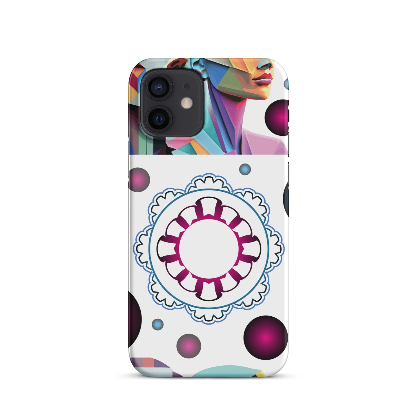 Snap case for iPhone® Kukloso Cubist Couple No 1 - Free Shipping