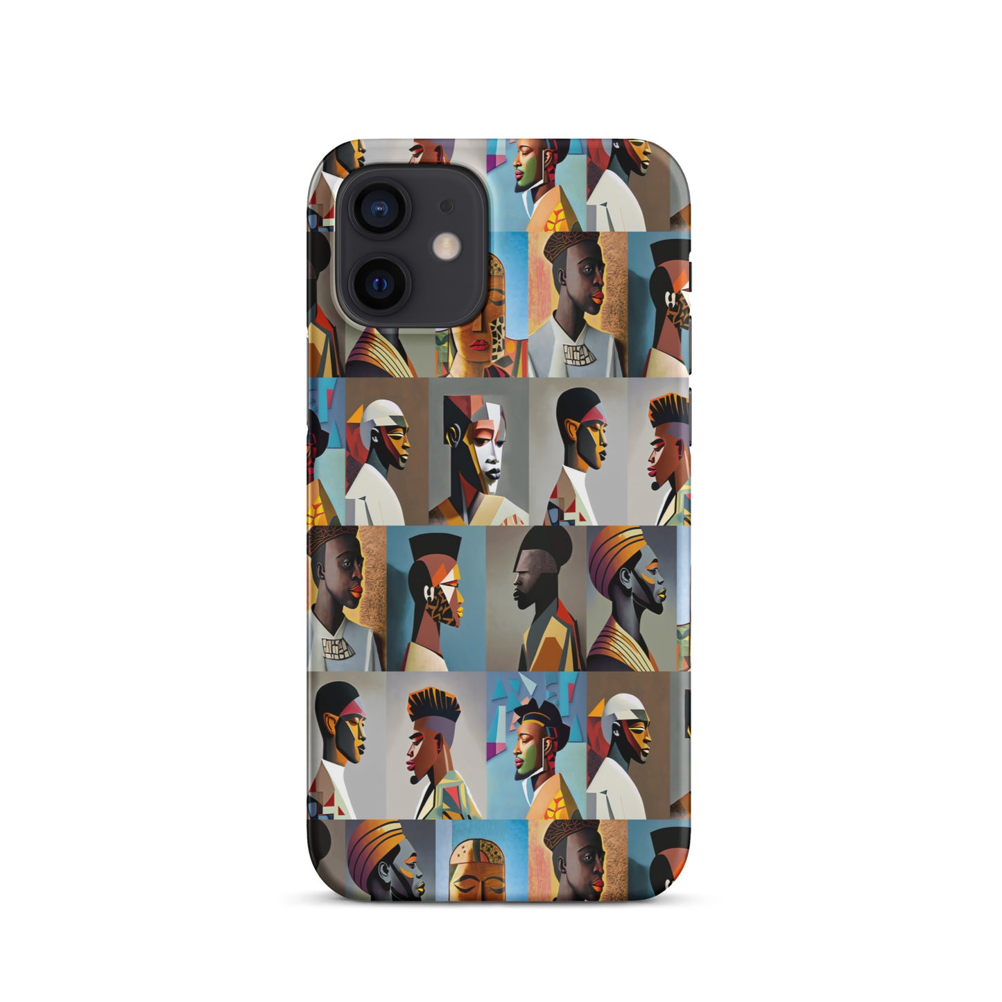 Snap case for iPhone®  Kukloso Cubist Faces No 23 - Free Shippin