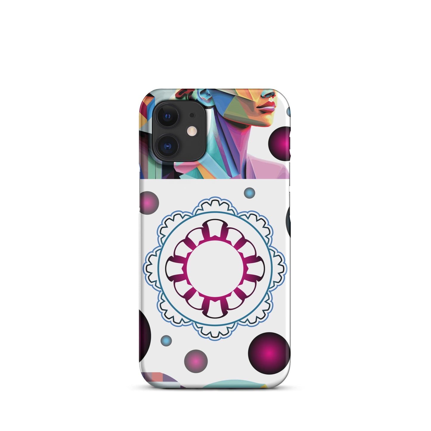 Snap case for iPhone® Kukloso Cubist Couple No 1 - Free Shipping