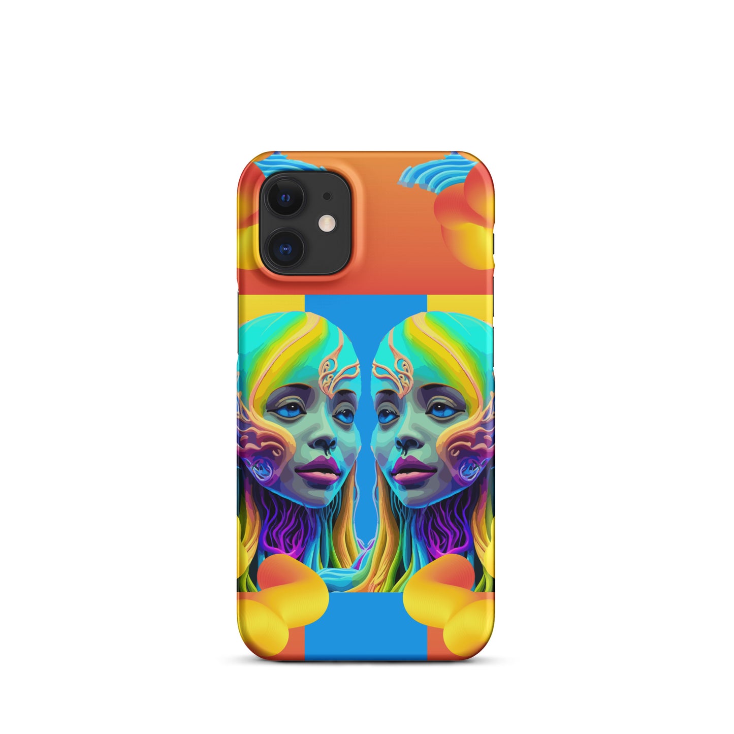 Snap case for iPhone® Kukloso Space Faces No 17 - Free Shipping - Free Shipping