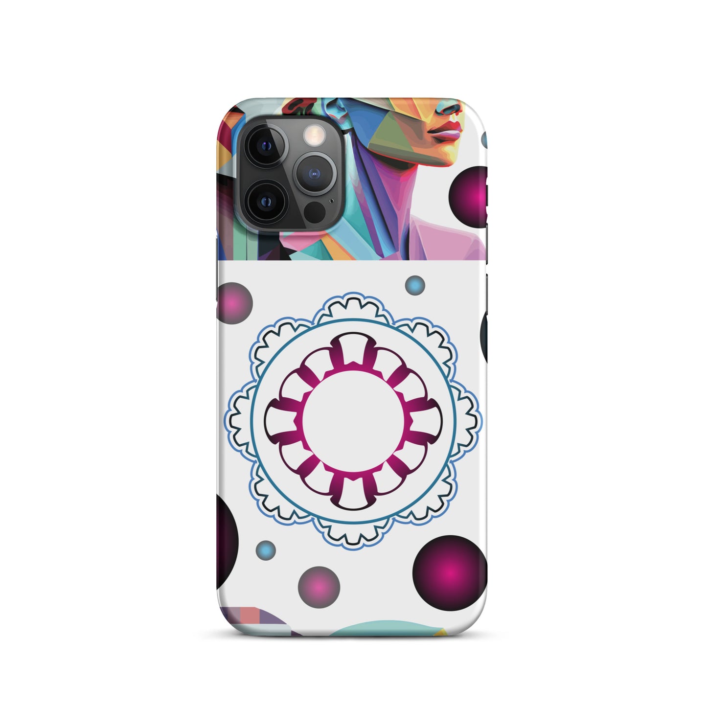 Snap case for iPhone® Kukloso Cubist Couple No 1 - Free Shipping