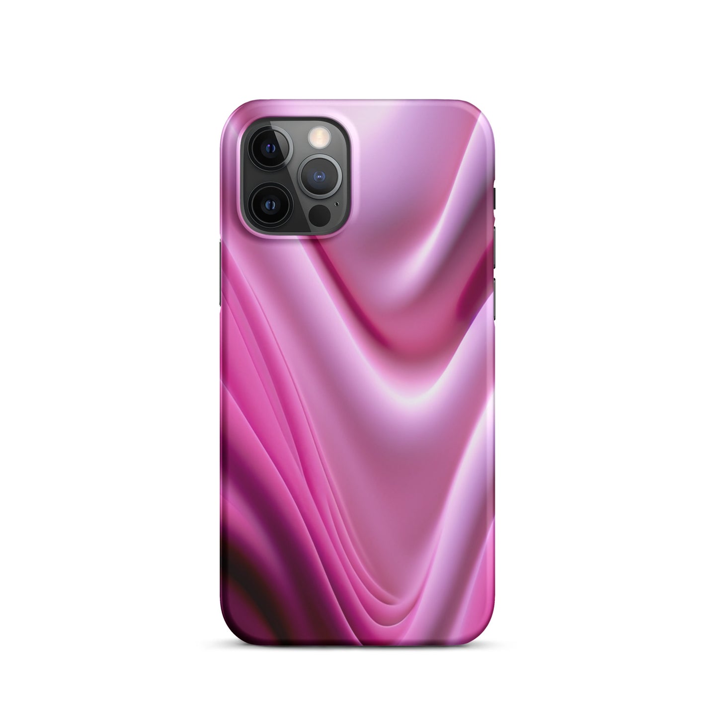 Snap case for iPhone® Kukloso Color Waves Pink No 19 - Free Shipping