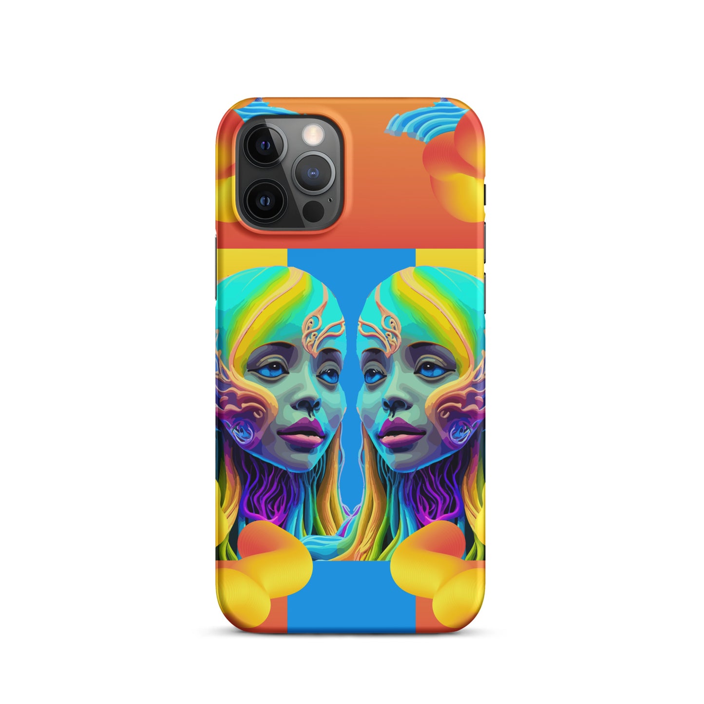 Snap case for iPhone® Kukloso Space Faces No 17 - Free Shipping - Free Shipping