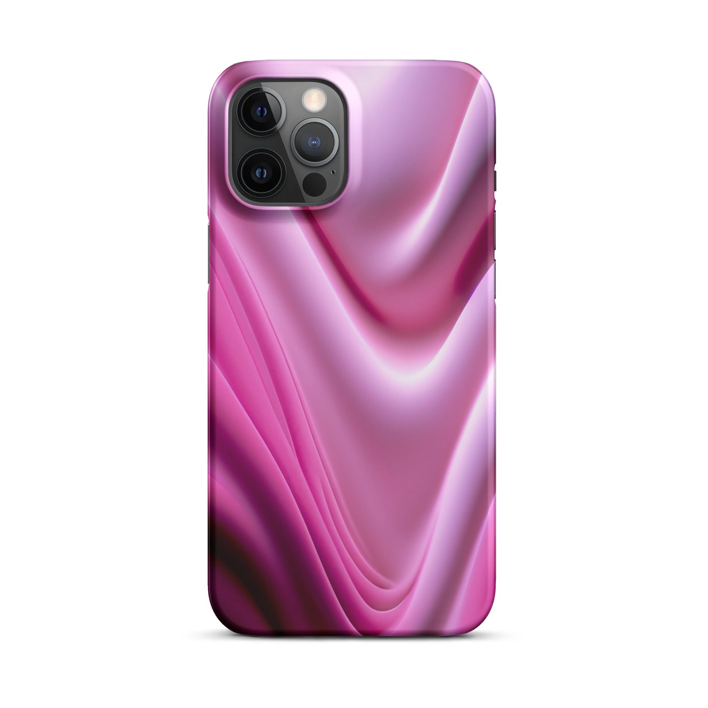 Snap case for iPhone® Kukloso Color Waves Pink No 19 - Free Shipping