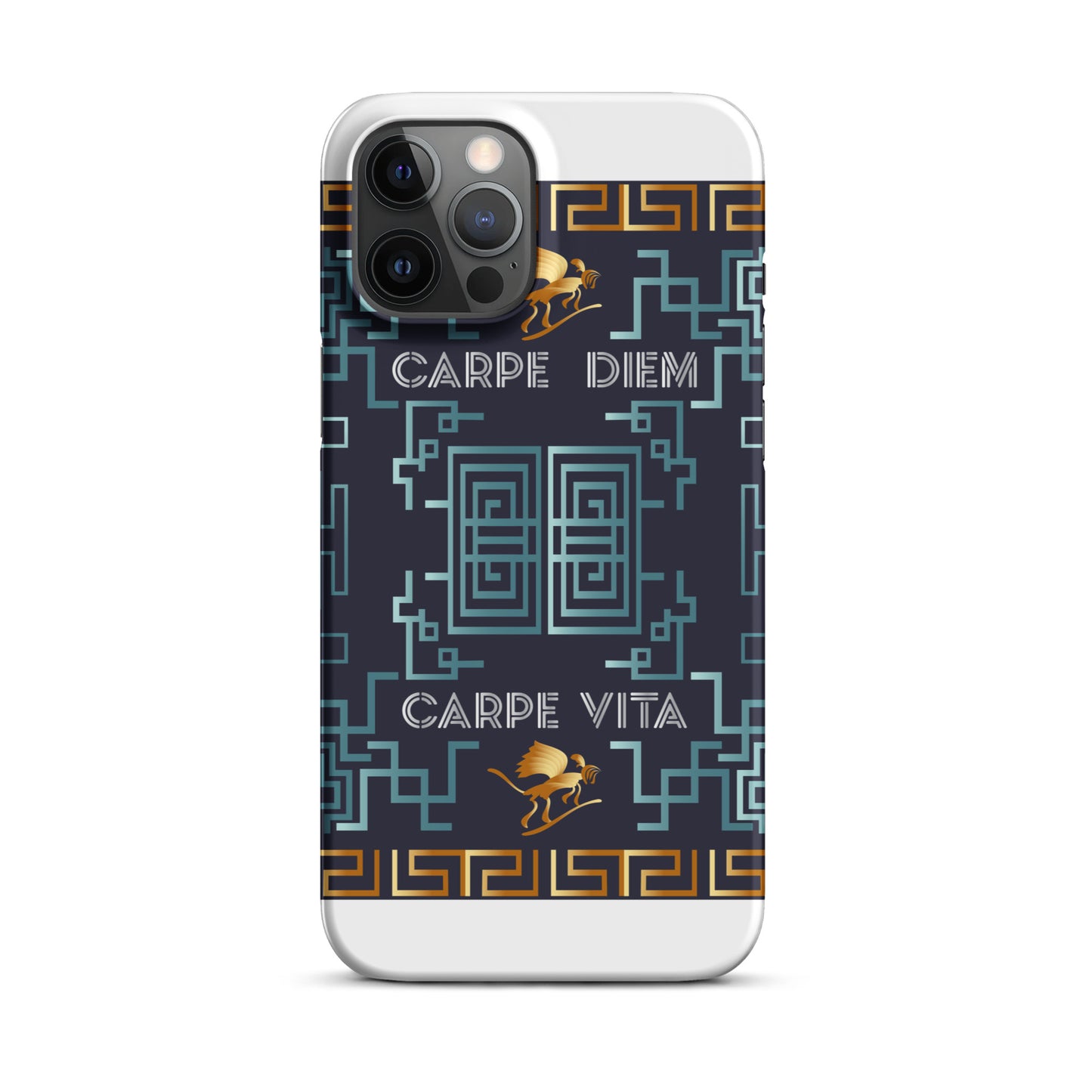 Snap case for iPhone® Kukloso Kuklos 'Carpe Diem' No 4383 - Free Shipping