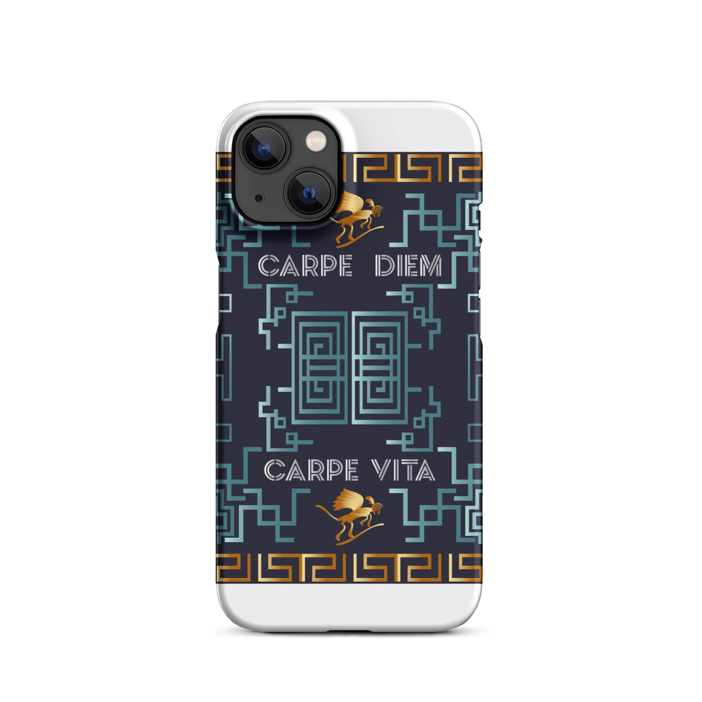 Snap case for iPhone® Kukloso Kuklos 'Carpe Diem' No 4383 - Free Shipping