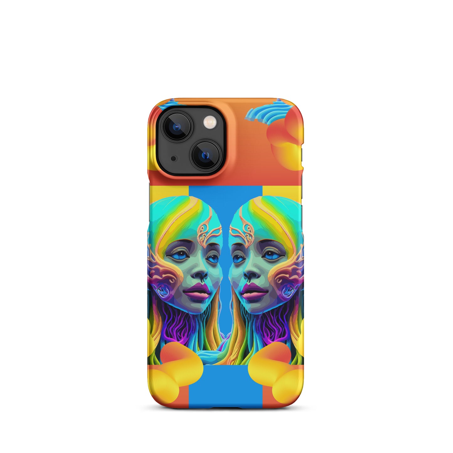 Snap case for iPhone® Kukloso Space Faces No 17 - Free Shipping - Free Shipping