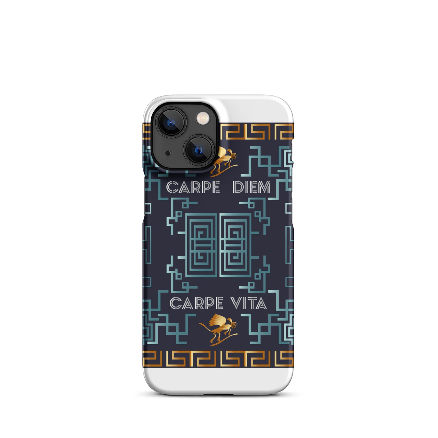 Snap case for iPhone® Kukloso Kuklos 'Carpe Diem' No 4383 - Free Shipping
