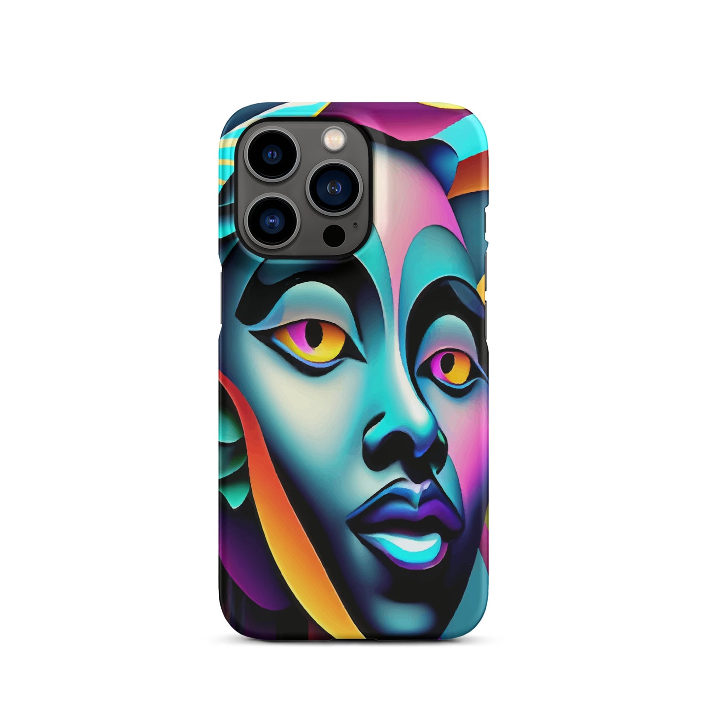 Snap case for iPhone® Kukloso Cubist Faces No 2 - Free Shipping