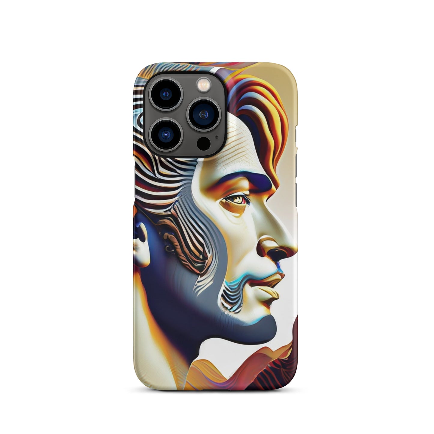 Snap case for iPhone® Kukloso Cubist Faces No 19 - Free Shipping