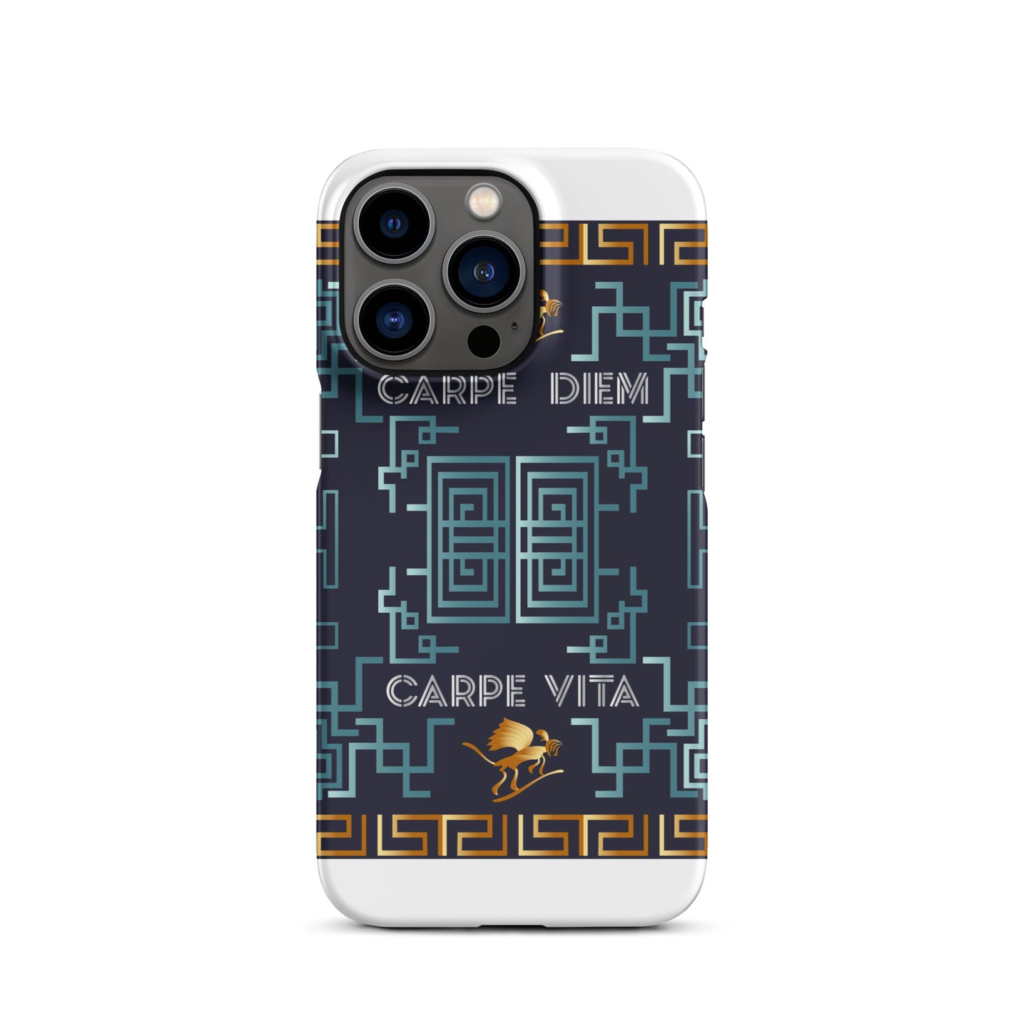 Snap case for iPhone® Kukloso Kuklos 'Carpe Diem' No 4383 - Free Shipping