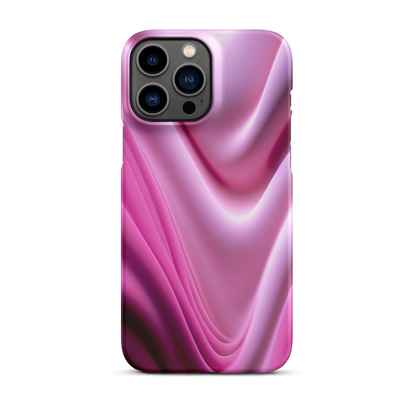 Snap case for iPhone® Kukloso Color Waves Pink No 19 - Free Shipping