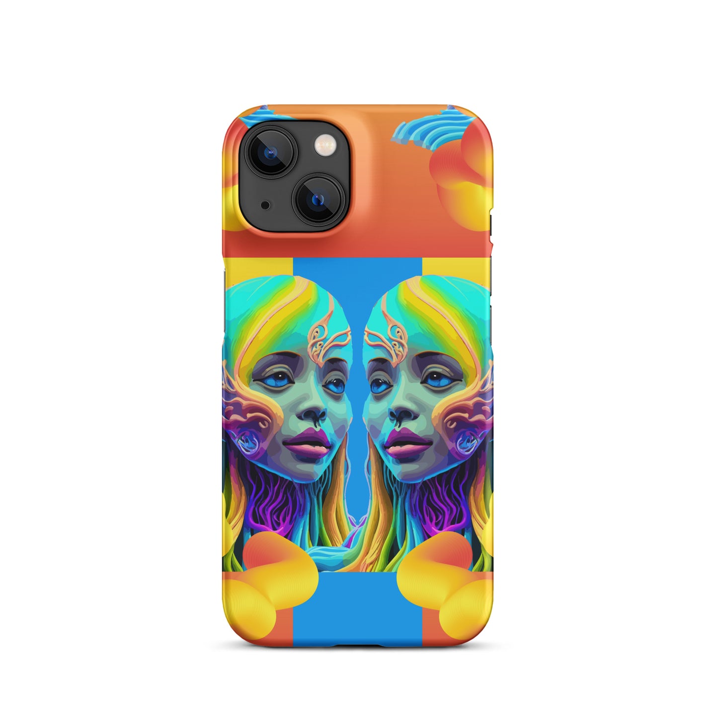 Snap case for iPhone® Kukloso Space Faces No 17 - Free Shipping - Free Shipping