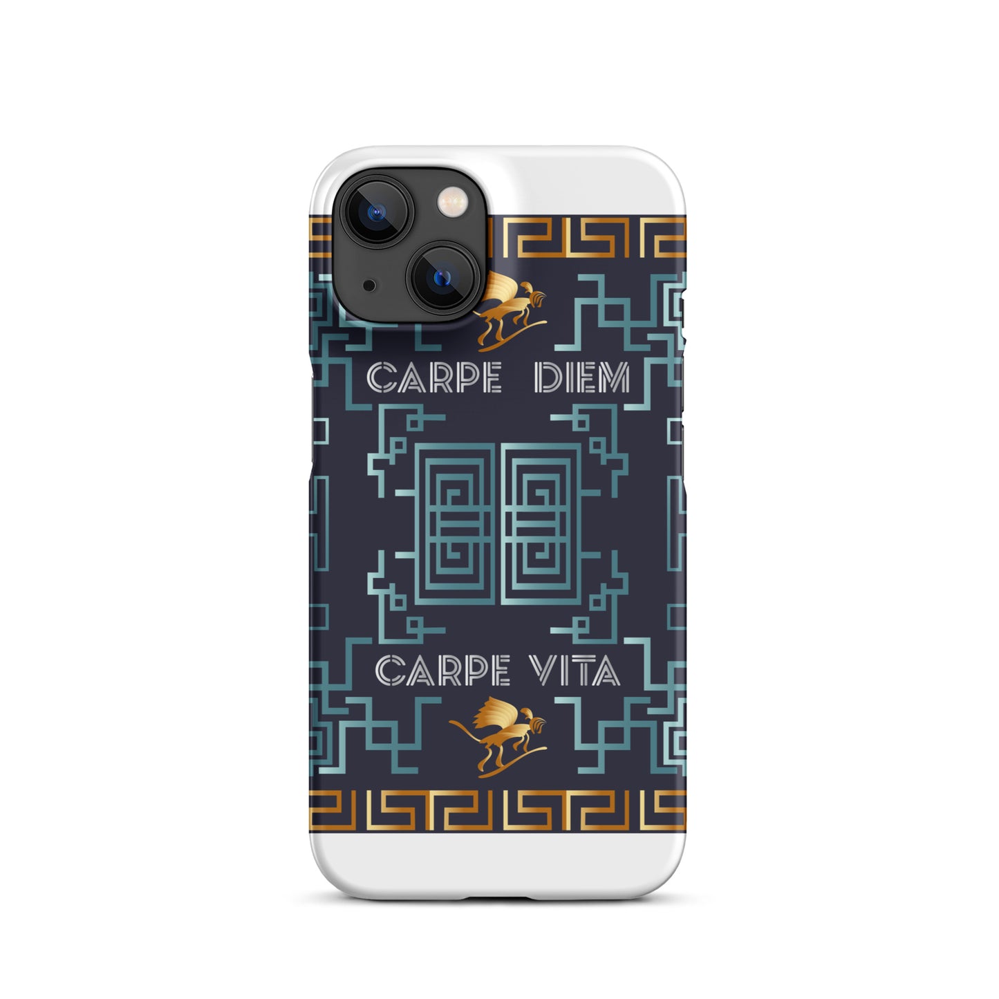 Snap case for iPhone® Kukloso Kuklos 'Carpe Diem' No 4383 - Free Shipping