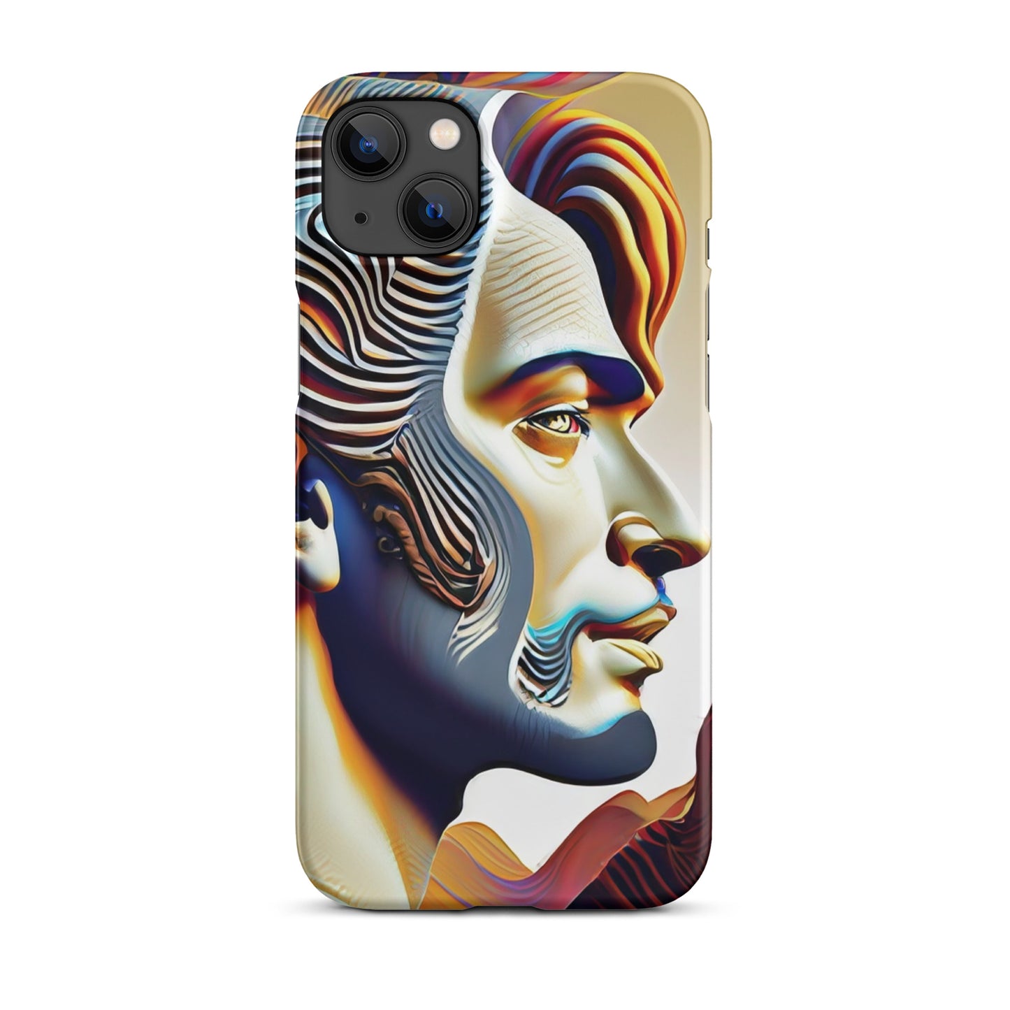 Snap case for iPhone® Kukloso Cubist Faces No 19 - Free Shipping