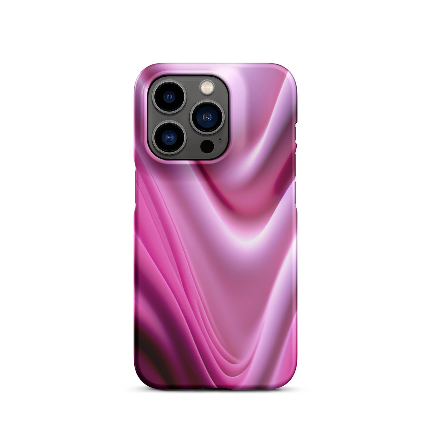 Snap case for iPhone® Kukloso Color Waves Pink No 19 - Free Shipping