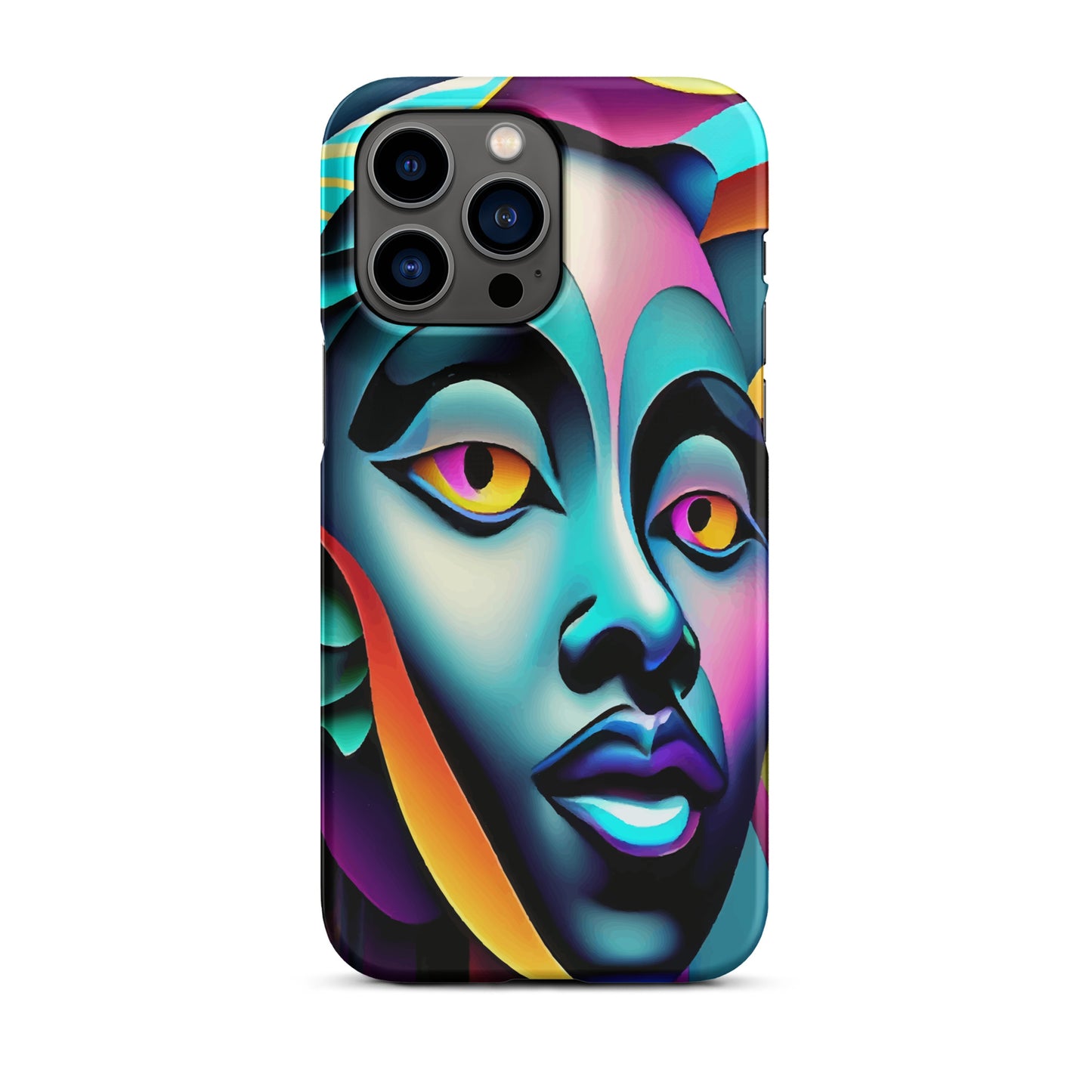 Snap case for iPhone® Kukloso Cubist Faces No 2 - Free Shipping