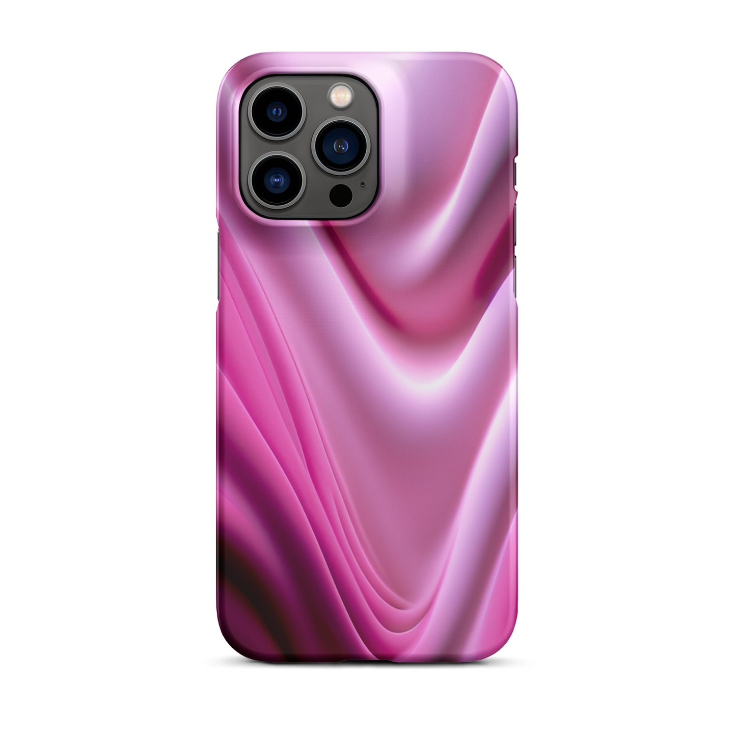 Snap case for iPhone® Kukloso Color Waves Pink No 19 - Free Shipping