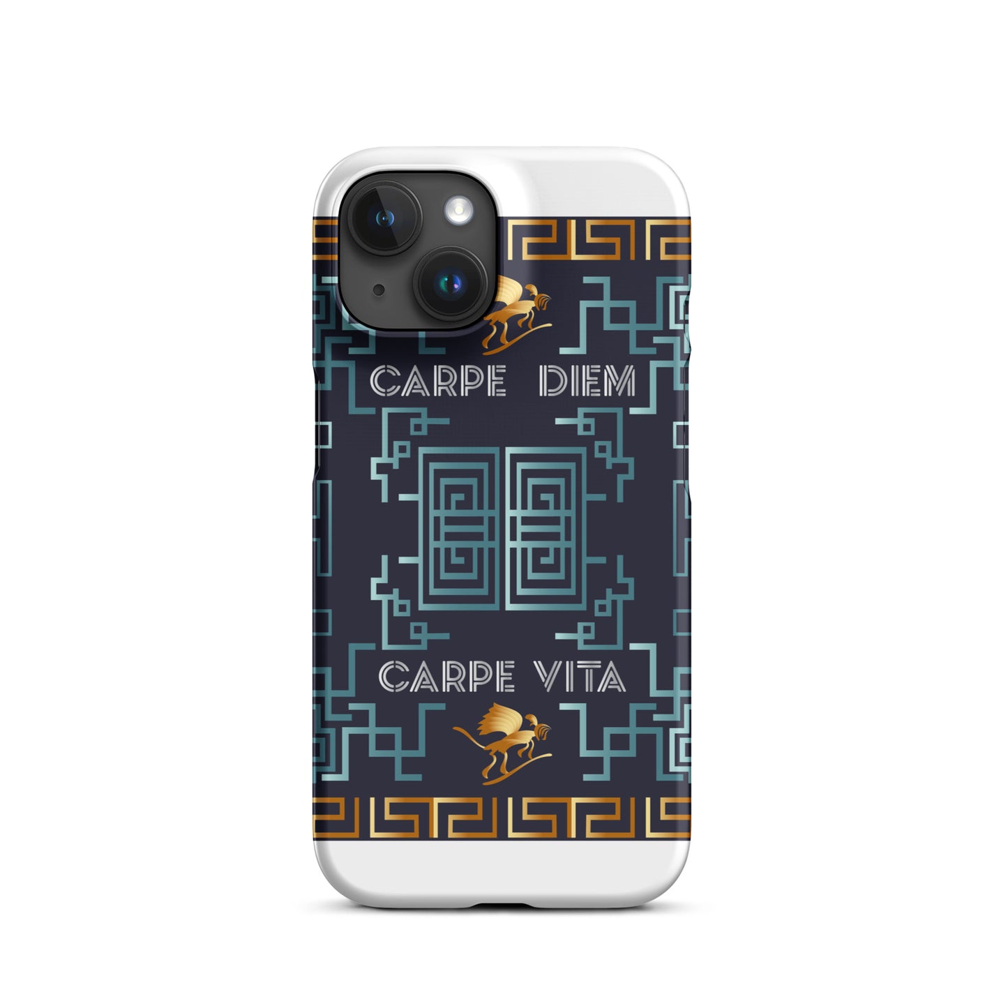 Snap case for iPhone® Kukloso Kuklos 'Carpe Diem' No 4383 - Free Shipping