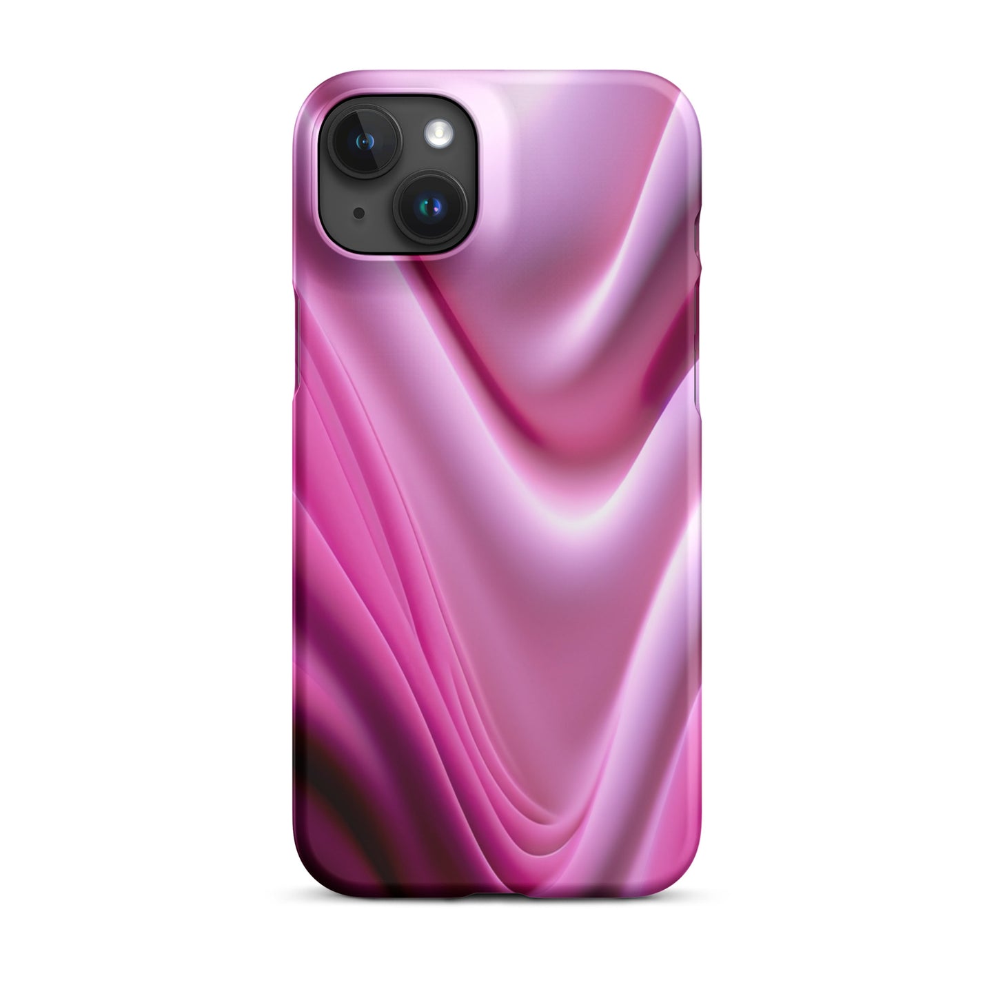 Snap case for iPhone® Kukloso Color Waves Pink No 19 - Free Shipping