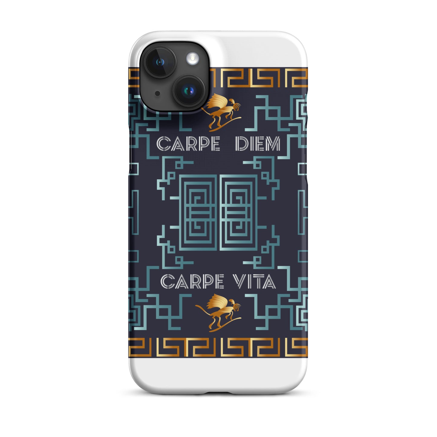 Snap case for iPhone® Kukloso Kuklos 'Carpe Diem' No 4383 - Free Shipping