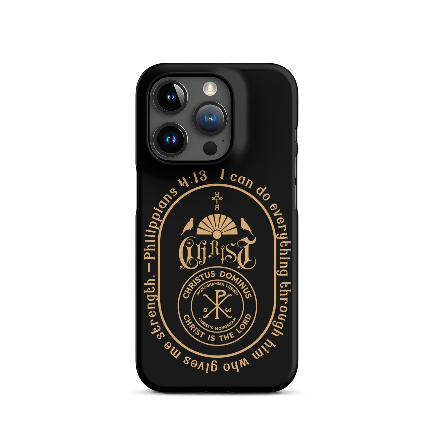 Snap case for iPhone® Kukloso Phillipians 4:13 A - Free Shipping