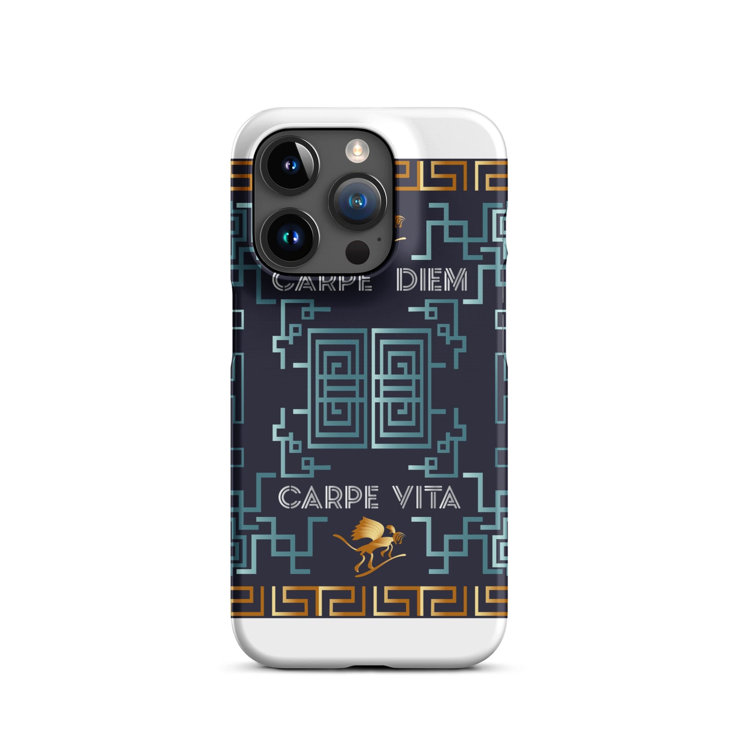 Snap case for iPhone® Kukloso Kuklos 'Carpe Diem' No 4383 - Free Shipping