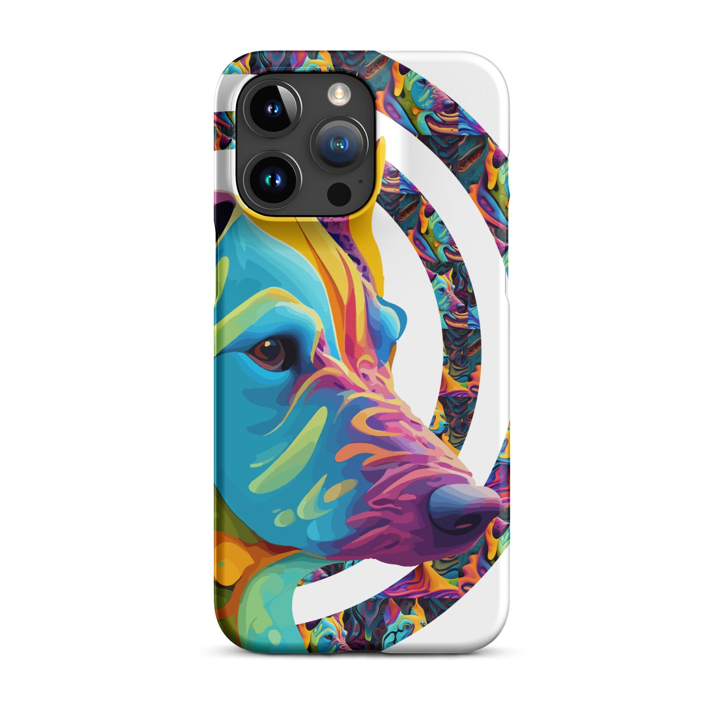 Snap case for iPhone® Kukloso German Sheperd Liquid Color Series No 1 - Free Shipping
