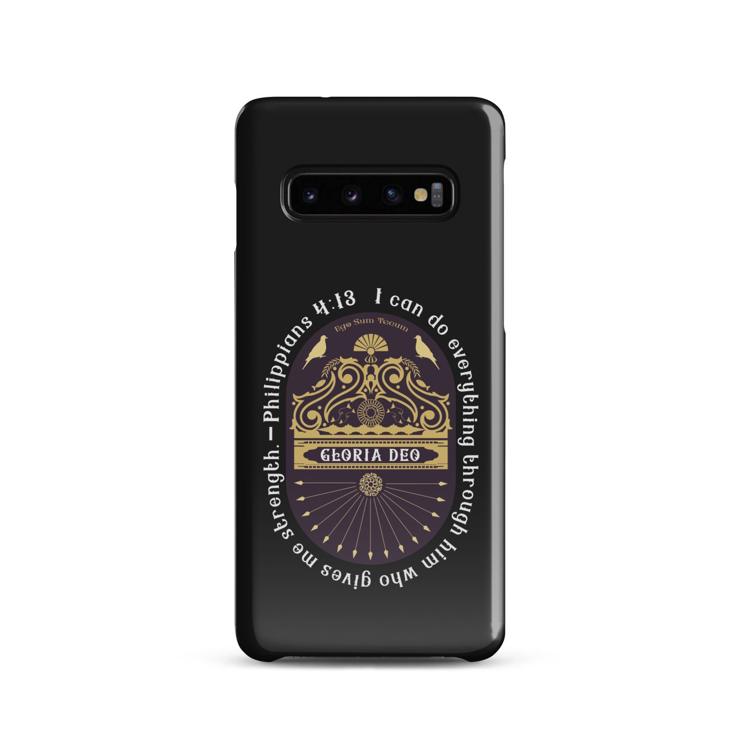 Snap case for Samsung® Kukloso Philippians 4:13 - Free Shipping