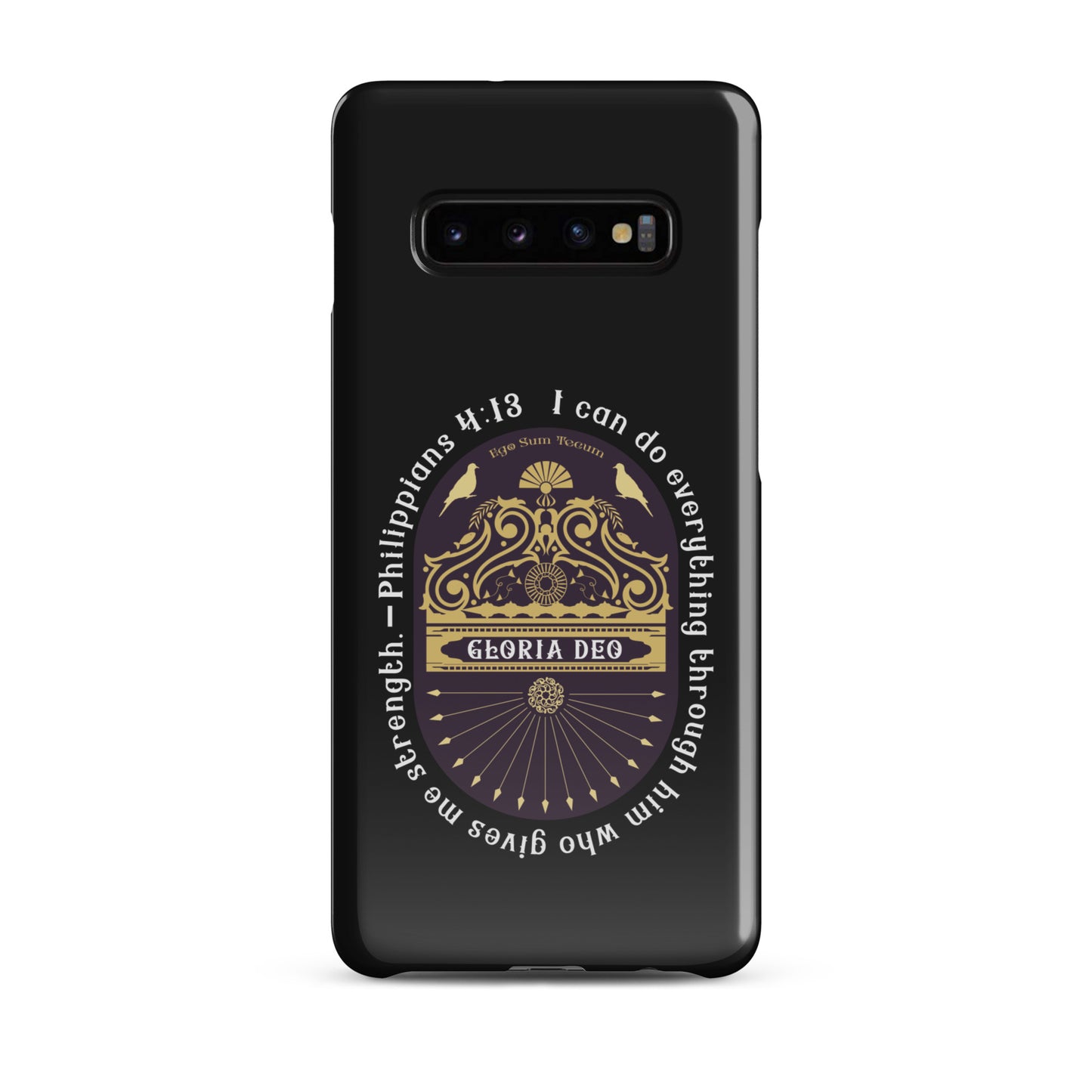 Snap case for Samsung® Kukloso Philippians 4:13 - Free Shipping