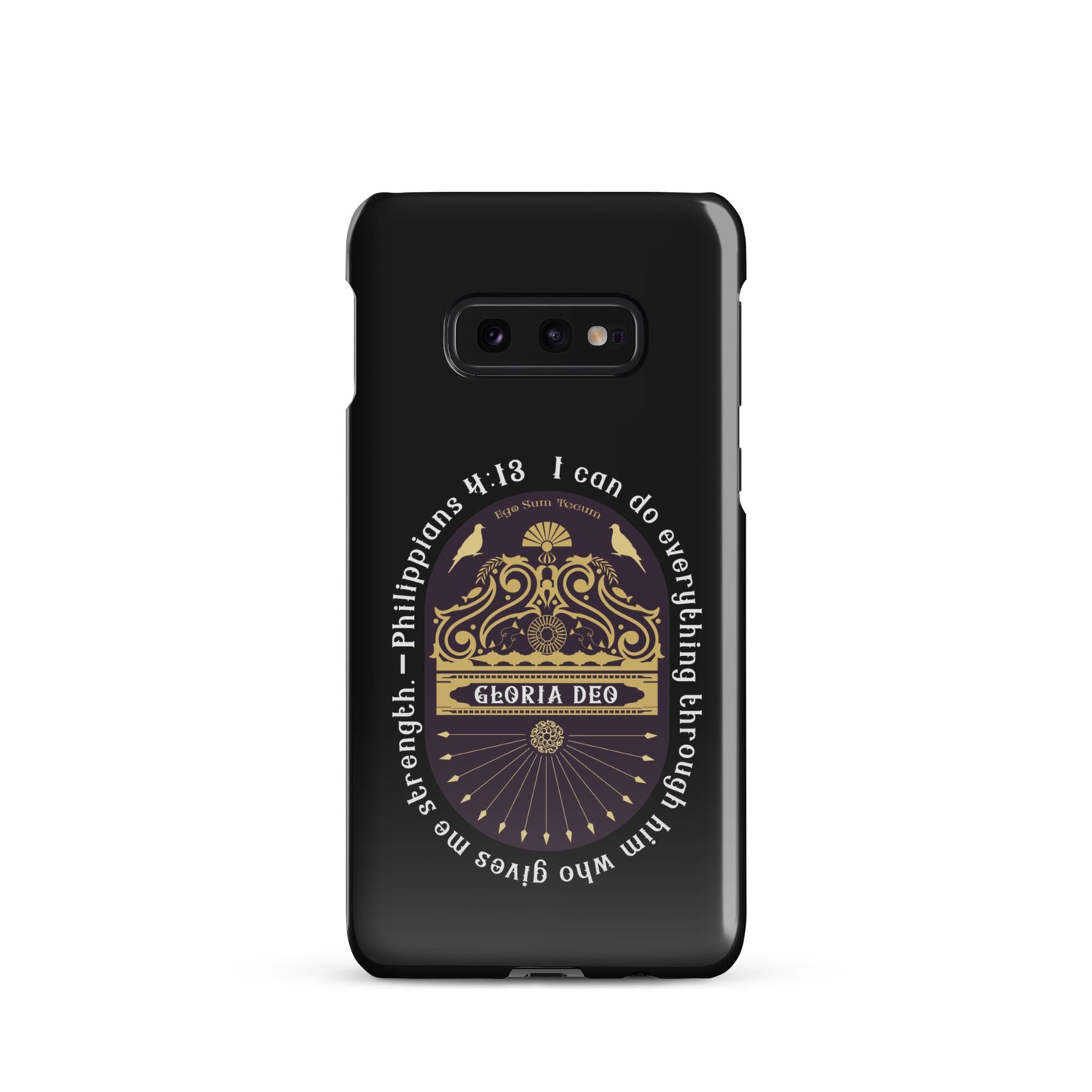 Snap case for Samsung® Kukloso Philippians 4:13 - Free Shipping