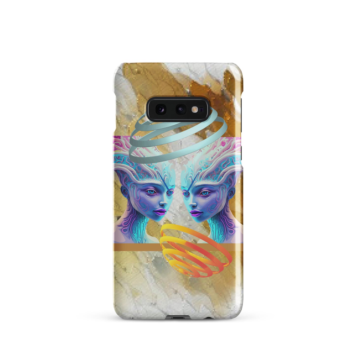 Snap case for Samsung® Kukloso Space Faces No 19 - Free Shipping - Free Shipping