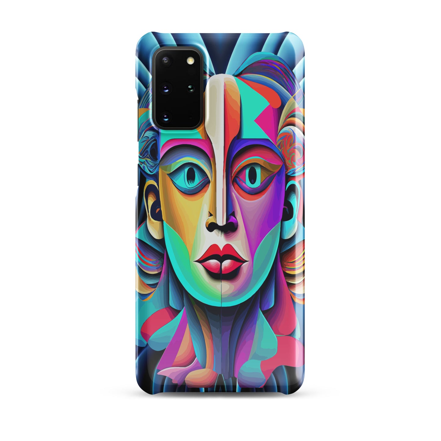 Snap case for Samsung® Kukloso Cubist Faces No 39 - Free Shipping