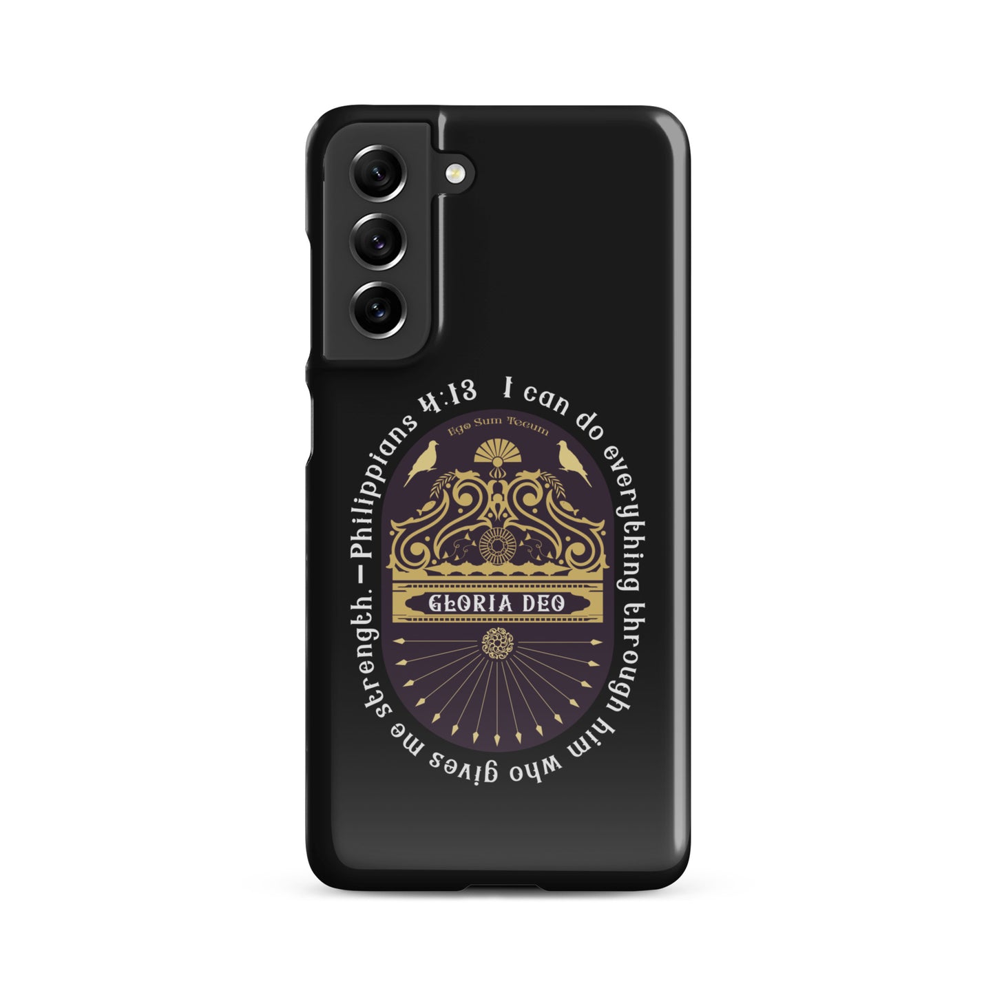 Snap case for Samsung® Kukloso Philippians 4:13 - Free Shipping