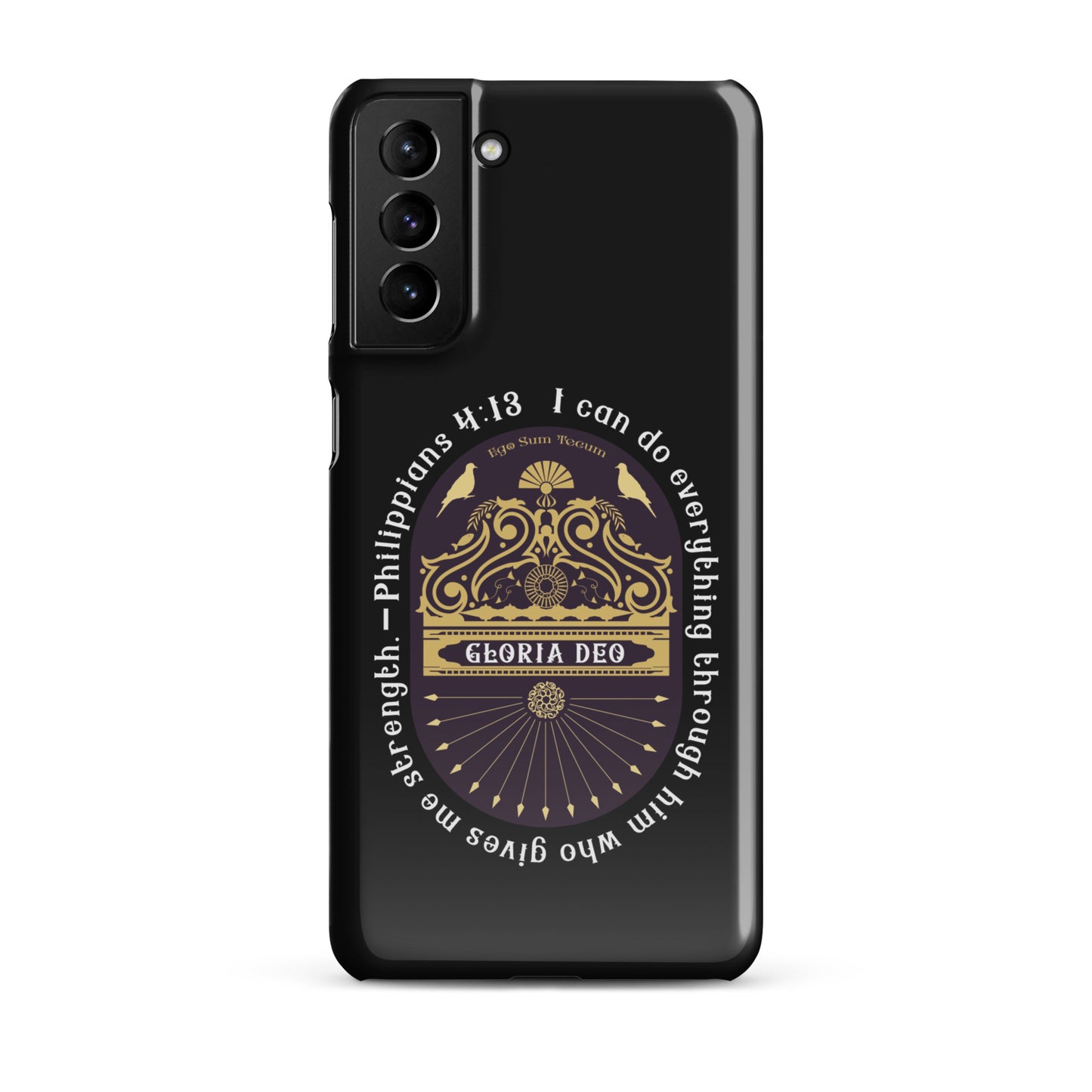Snap case for Samsung® Kukloso Philippians 4:13 - Free Shipping