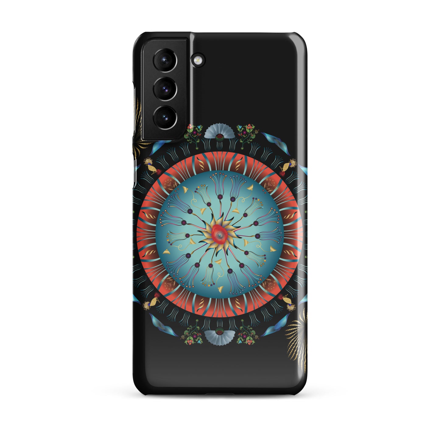 Snap case for Samsung® Kukloso OVC Mandala No 3136 - Free Shipping