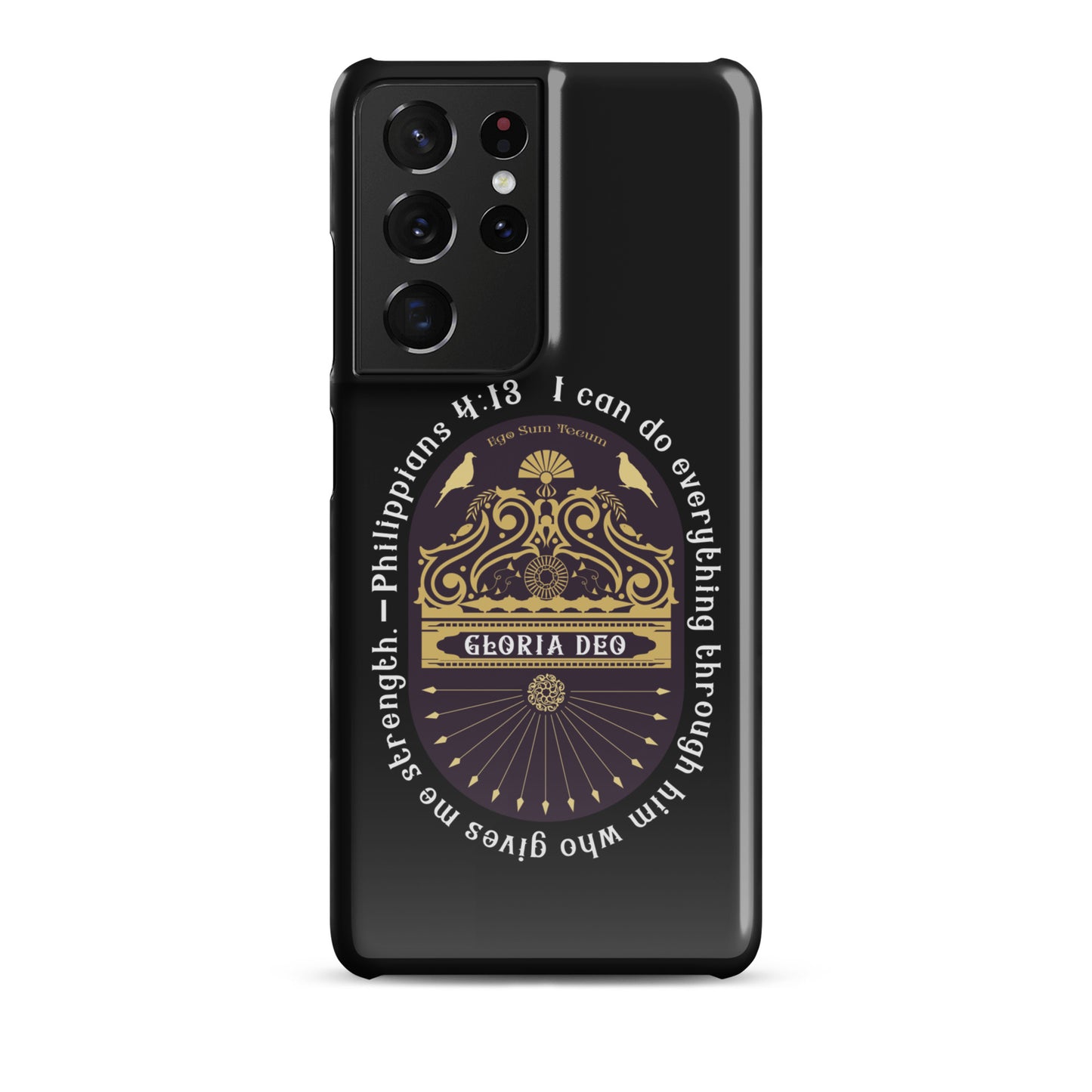 Snap case for Samsung® Kukloso Philippians 4:13 - Free Shipping